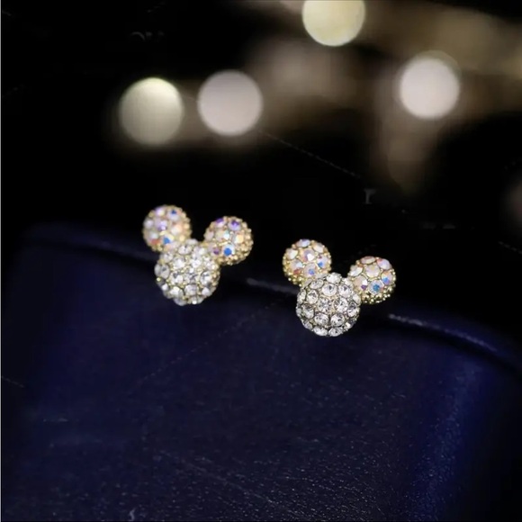 Cartoon Mouse Earrings - Picture 1 of 5